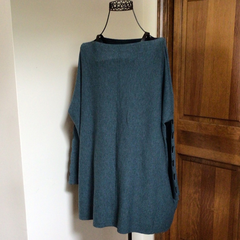 Orange Fashion Village Sweater,   O/S, Petrol Blue - Picture 4 of 8
